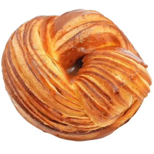 Noeud caramel, viennoiserie au Mans